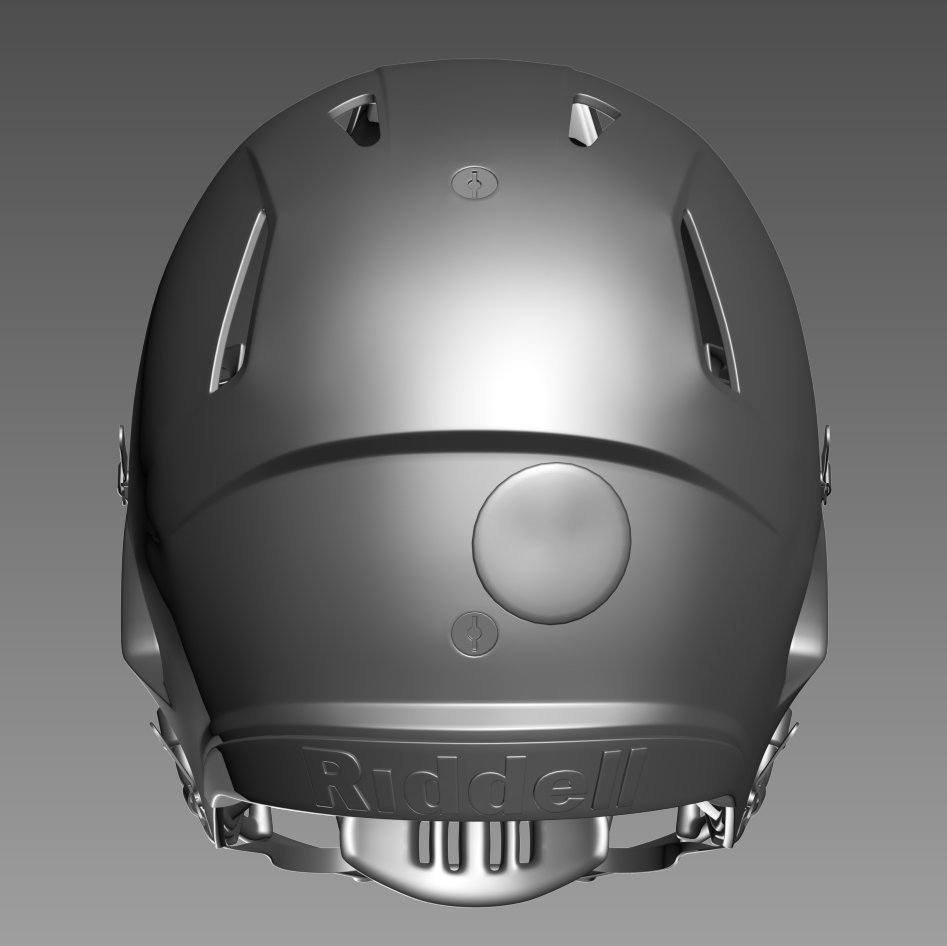 riddell speed helmet 3D Model in Sports Equipment 3DExport