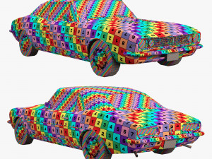 Chevrolet camaro 1967 convertible 3D Model