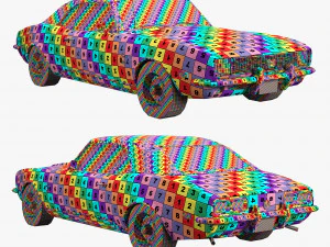 Chevrolet camaro 1968 Modelo 3D
