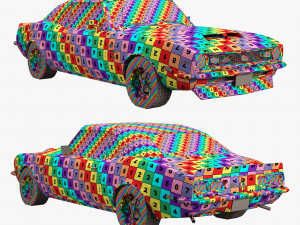 Chevrolet camaro yenko 1968 convertible 3D Model