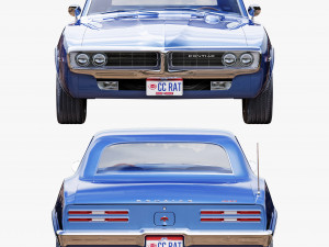 Pontiac firebird 1967 3D Model