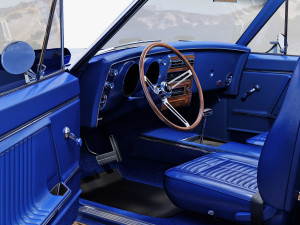 Pontiac firebird 1967 3D Model