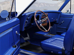 Pontiac firebird 1967 3D Model