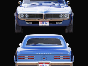 Pontiac firebird 1967 3D Model
