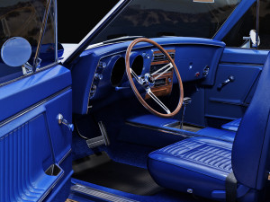 Pontiac firebird 1967 3D Model