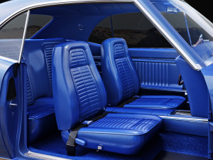 Pontiac firebird 1967 3D Model