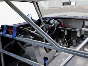 chevrolet camaro sunoco 1968 Model 3D