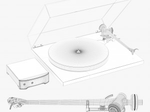 rega planar 6 Model 3D