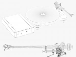Rega planar 10 Model 3D