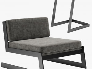 concepto easy lounge armchair 3D Model