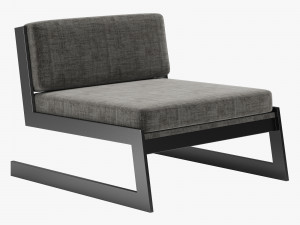 concepto easy lounge armchair 3D Model