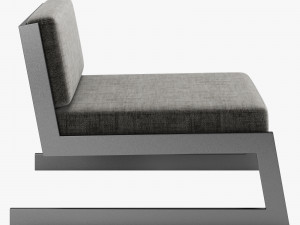 concepto easy lounge armchair 3D Model