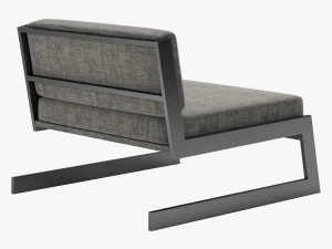 poltrona lounge concepto f&aacute;cil Modelo 3D