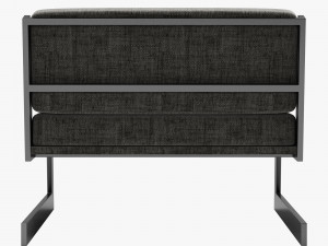 concepto easy lounge armchair 3D Model