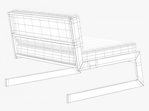 concepto easy lounge armchair 3D Model