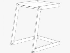concepto easy lounge armchair 3D Model