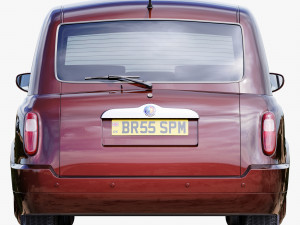 London taxi hackney carriage tx4 3D 模型