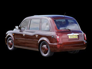London taxi hackney carriage tx4 3D Model