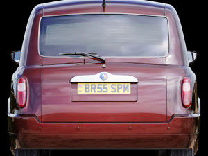 London taxi hackney carriage tx4 3D 模型