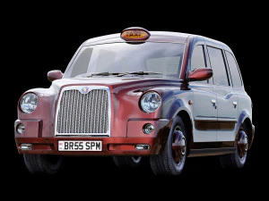 London taxi hackney carriage tx4 3D Model