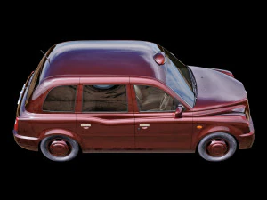 London taxi hackney carriage tx4 3D Model