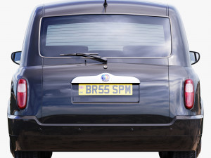 London taxi hackney carriage tx4 3D 模型