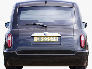 London taxi hackney carriage tx4 3D Model