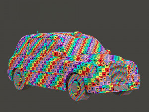 London taxi hackney carriage tx4 3D 模型