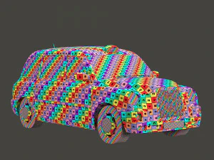 London taxi hackney carriage tx4 3D Model