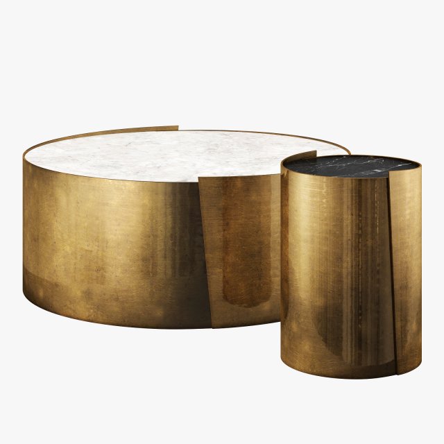 kelly wearstler alta side coffee table 3D-Modell .c4d .max .obj .3ds .fbx .stl .blend 