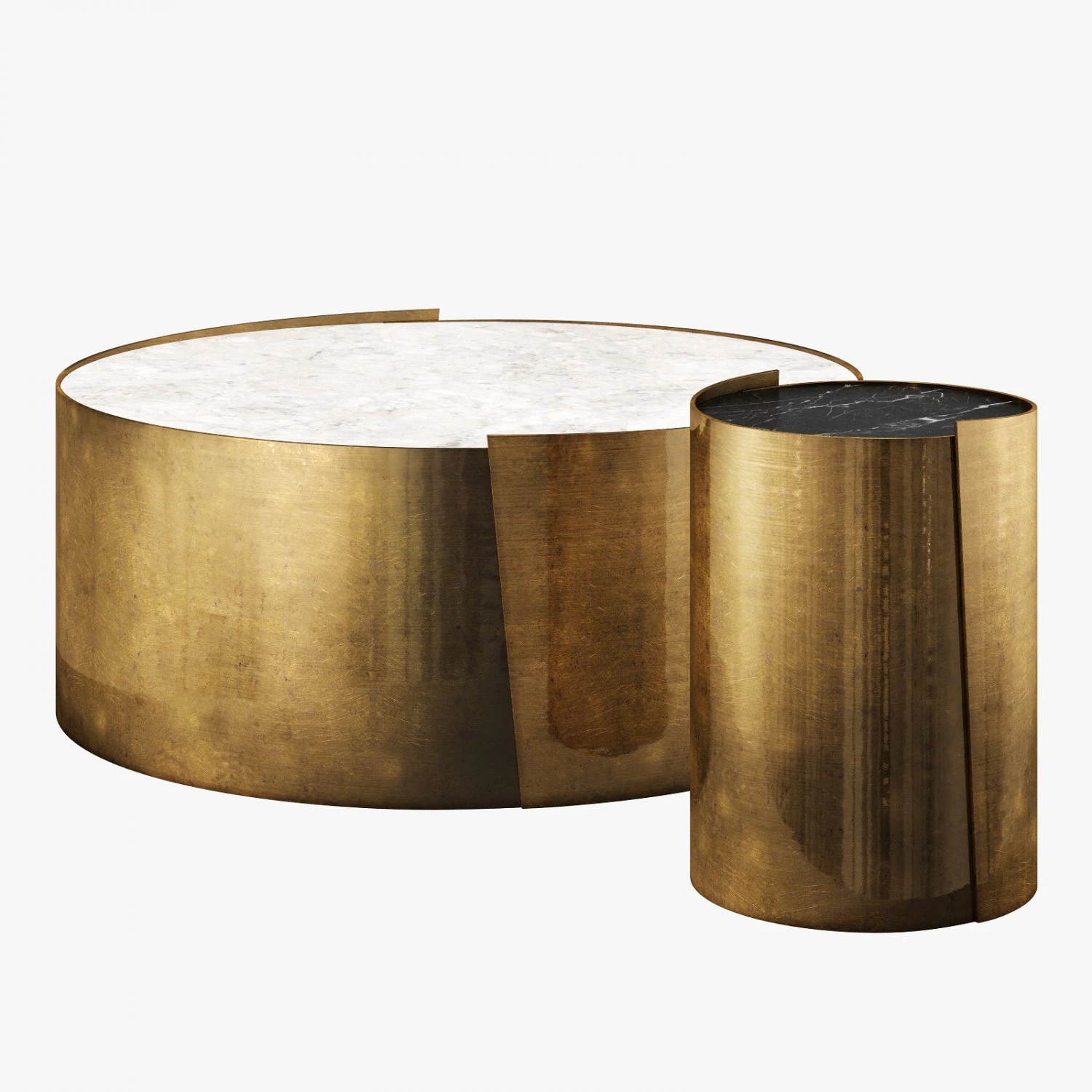 kelly wearstler alta side coffee table 3D Model .c4d .max .obj .3ds .fbx .stl .blend