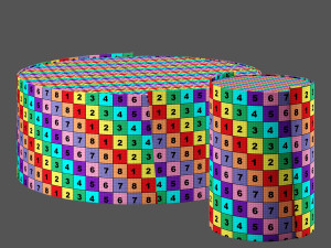 kelly wearstler alta side coffee table 3D-Modell