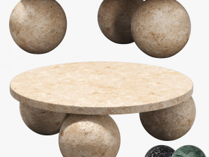 kelly wearstler morro coffee table 3D Model