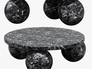 kelly wearstler morro coffee table 3Dモデル