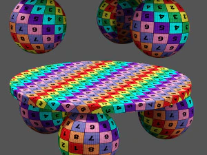 kelly wearstler morro coffee table 3D Model