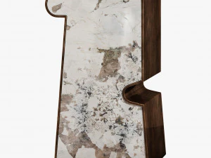 mesa lateral kelly wearstler ternion traid terceto Modelo 3D