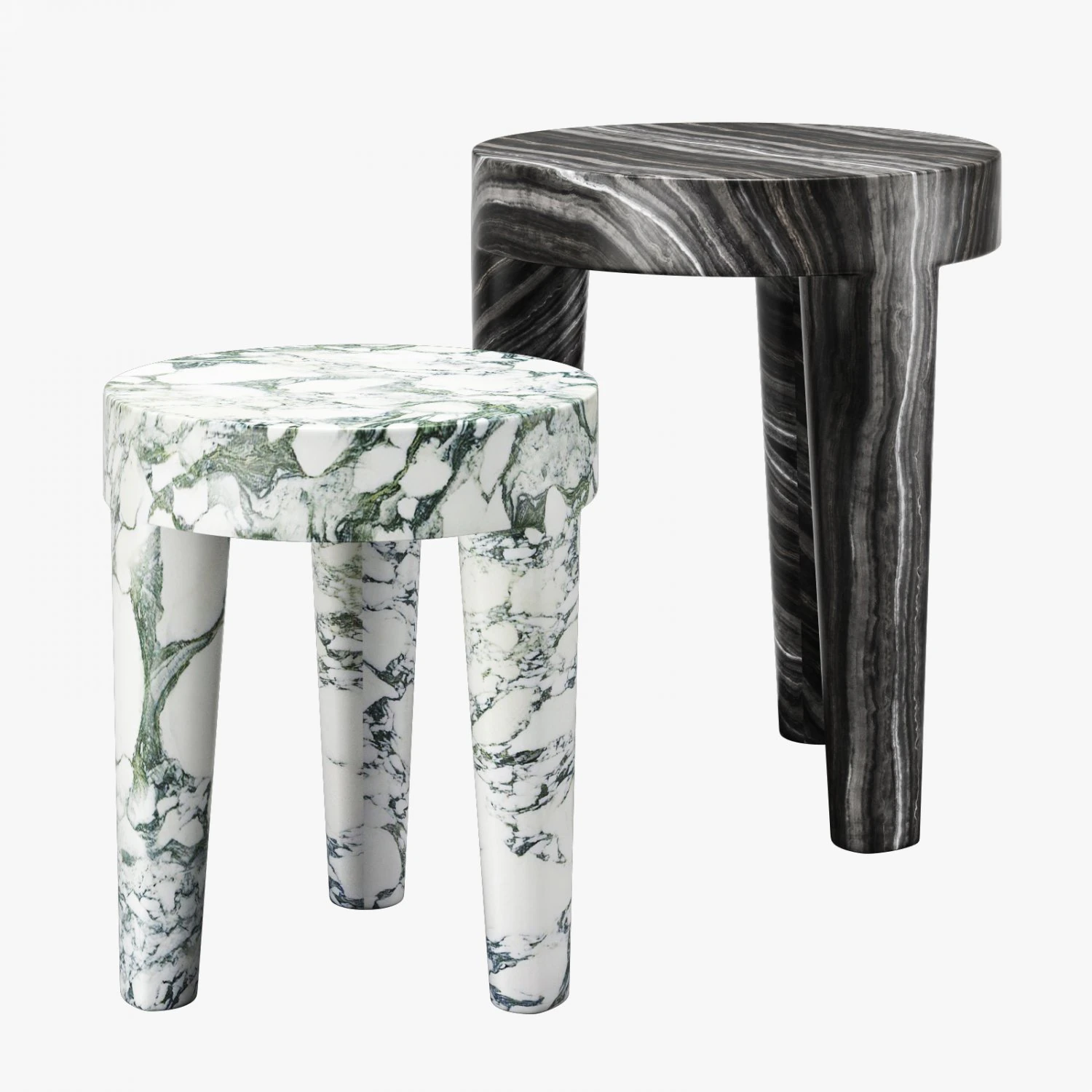 kelly wearstler tribute stool 3D Model .c4d .max .obj .3ds .fbx .stl .blend