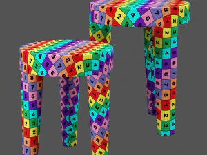kelly wearstler tribute stool 3D Model