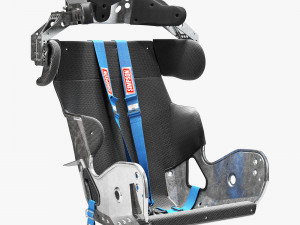 kirkey containment racing seat 3D Model