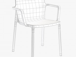 kristalia lp handrest 3Dモデル