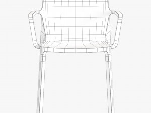 kristalia lp handrest 3Dモデル
