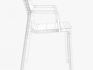kristalia lp handrest 3Dモデル