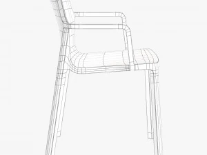 kristalia lp handrest 3D Model
