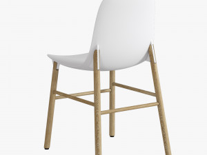 kristalia sharky wood Modelo 3D