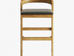 lovko floki chair and stool 3D Модель