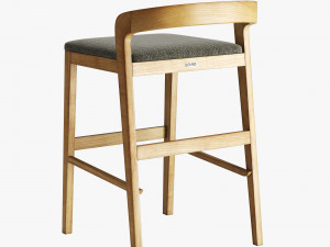 lovko floki chair and stool 3D Модель