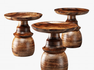 yargici side table 3D Модель