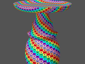 yargici side table 3D Модель