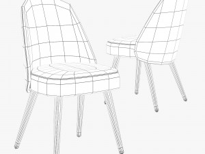 roche bobois identities chair Modelo 3D