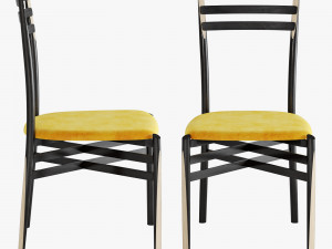 roche bobois pencil chair 3D Модель